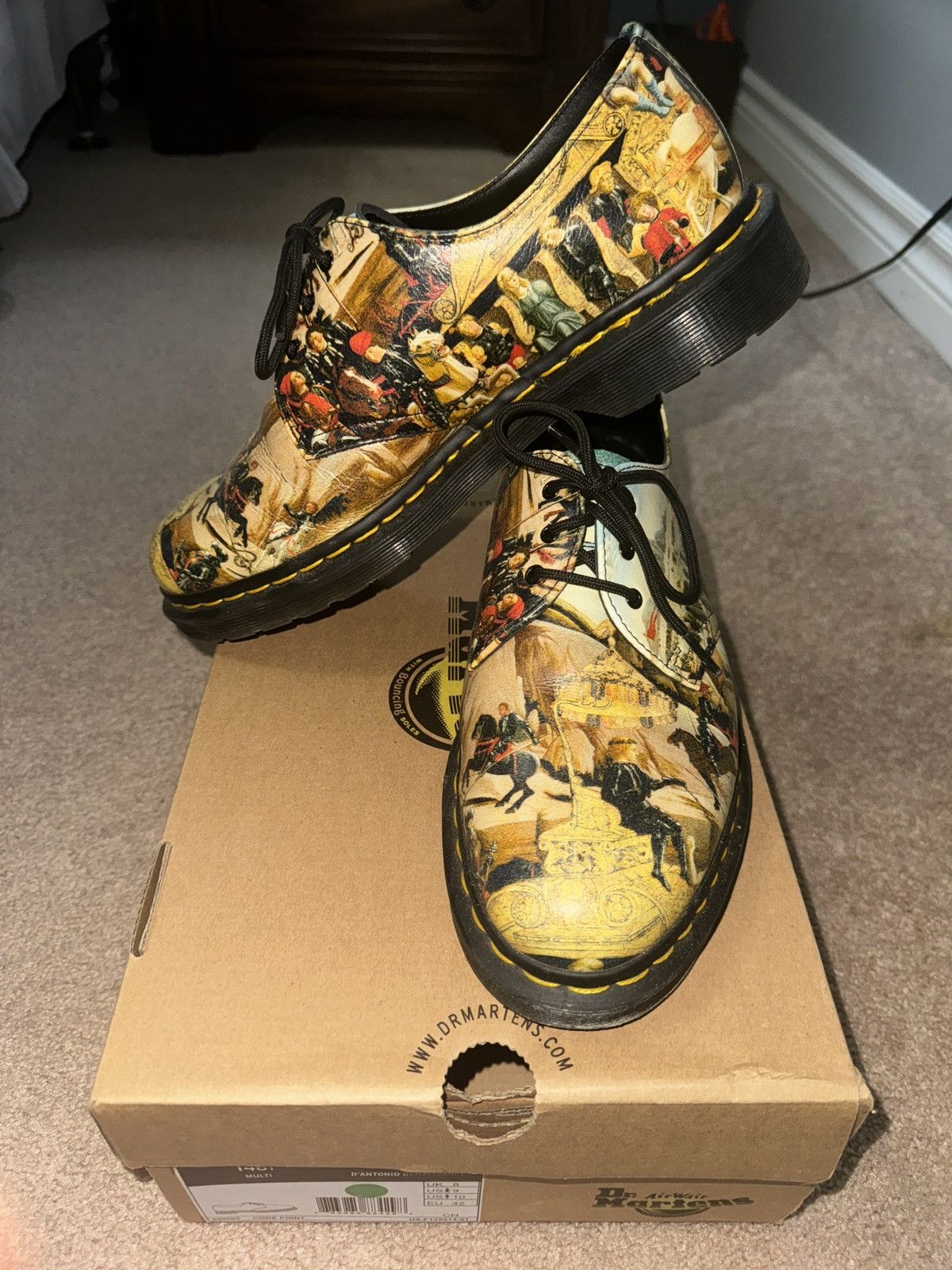 靴 Dr.Martens 1461 D'ANTONIO RENAISSANCE Dr. Martens Dr. Marten's 1461 D'Antonio Renaissance | Grailed