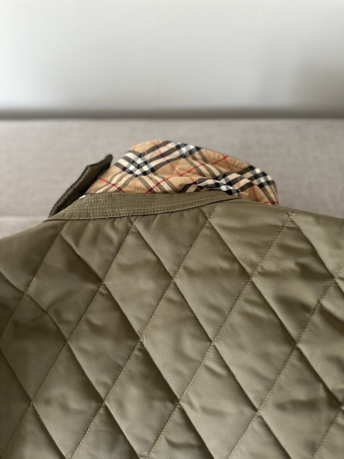 Burberry Burberry Chilton Diamond Quilted Jacket REVERSIBLE SIZE 52 Size US L / EU 52-54 / 3 - 5 Thumbnail
