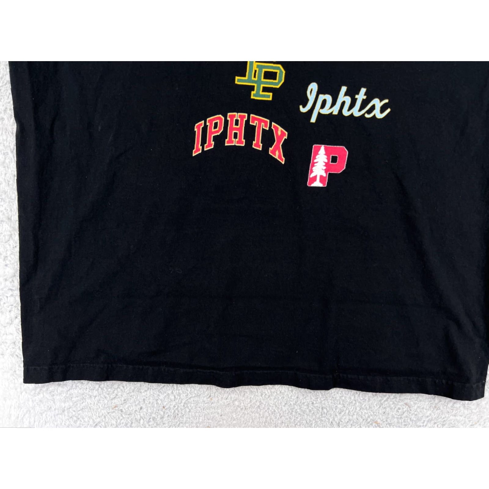 Vintage IPPA Sports Shirt Mens XL Black Short Sleeve Crew Neck Jersey T-Shirt Sports Activewear Men 44in Chest 30in Length Size US XL / EU 56 / 4 - 7 Thumbnail