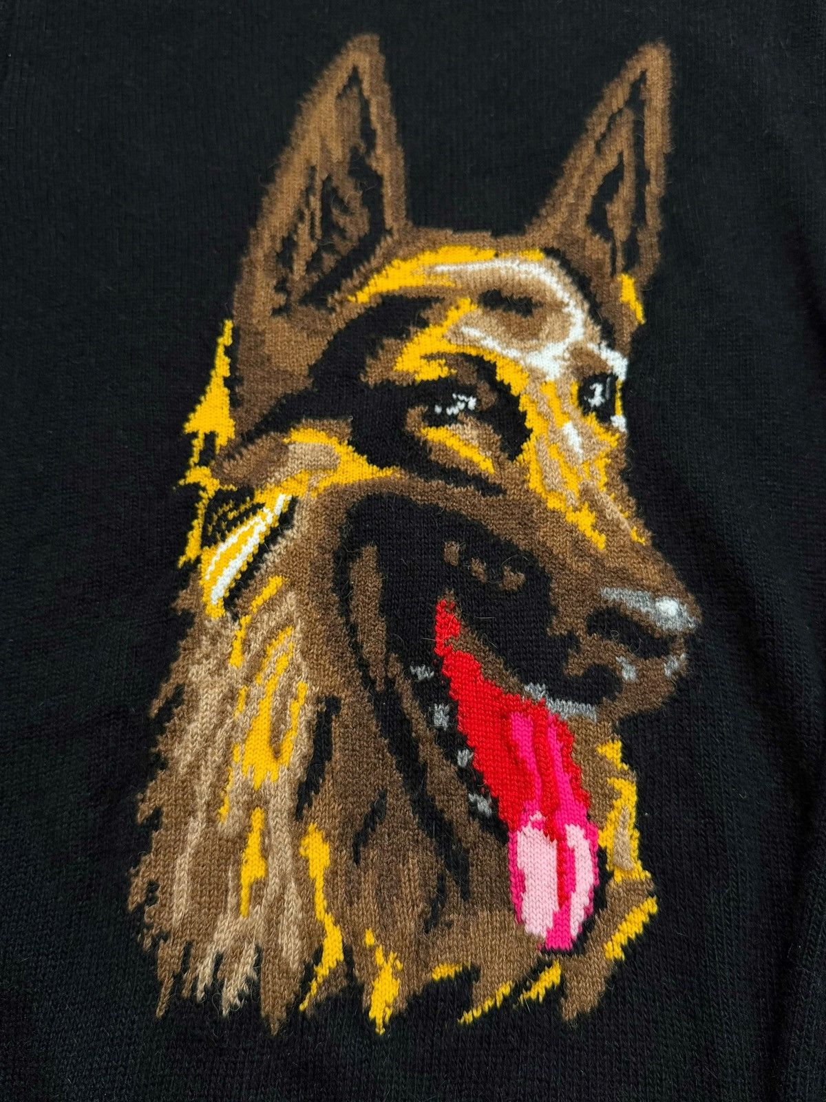 Balenciaga 2011 Ghesquiere Shephard Dog Kiyan Angora Sweater Size US M / EU 48-50 / 2 - 3 Thumbnail