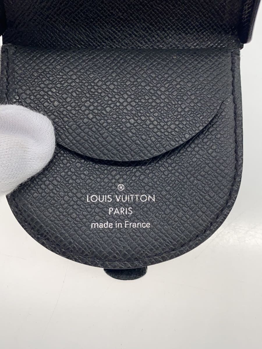 Louis Vuitton Louis Vuitton Taiga Porte Monet Cuvette Black Size ONE SIZE - 3 Thumbnail