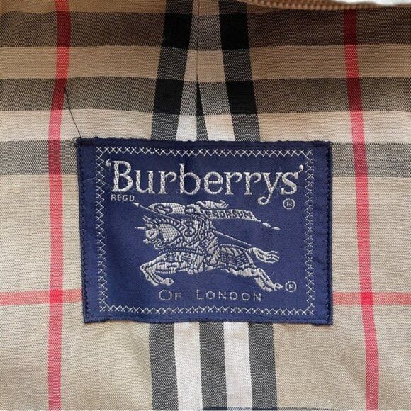 Burberry Vintage Burberry Khaki Light Trench Coat - 38R / L-XL Size US L / EU 52-54 / 3 - 7 Thumbnail