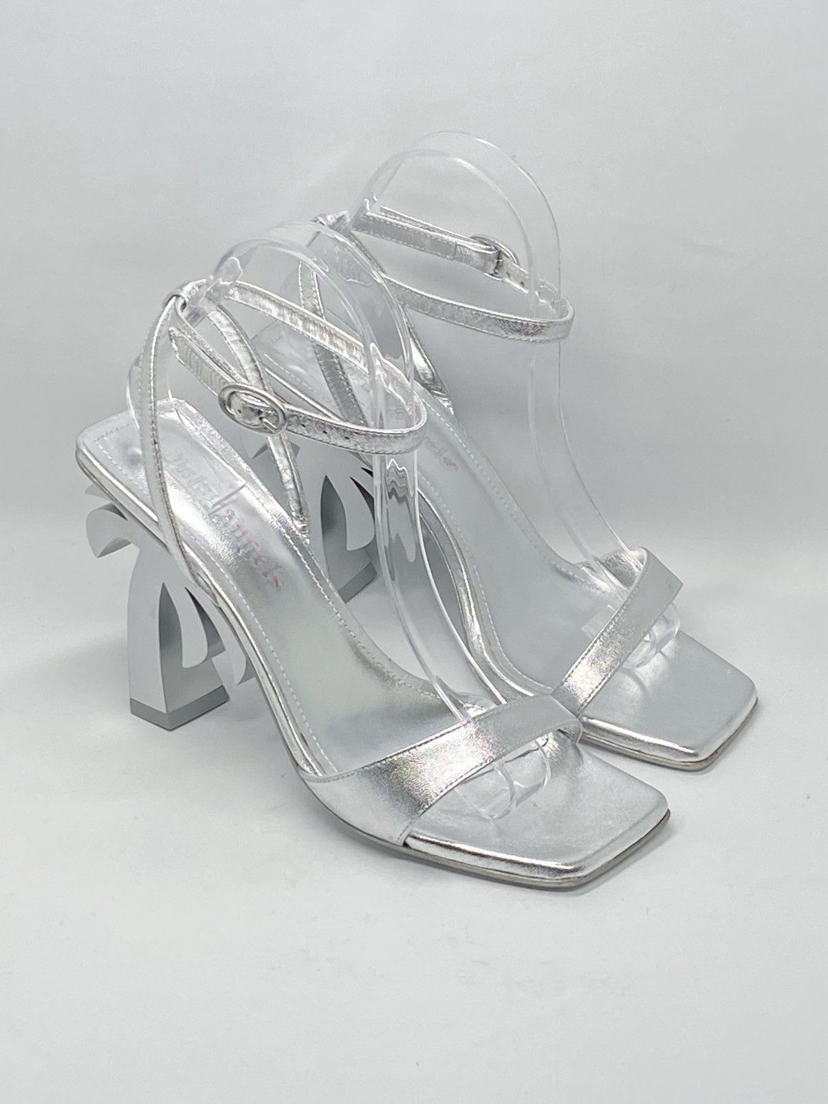 Palm Angels Palm Angels Palm metallic leather sandals size 38 Size US 8 / IT 38 - 3 Thumbnail