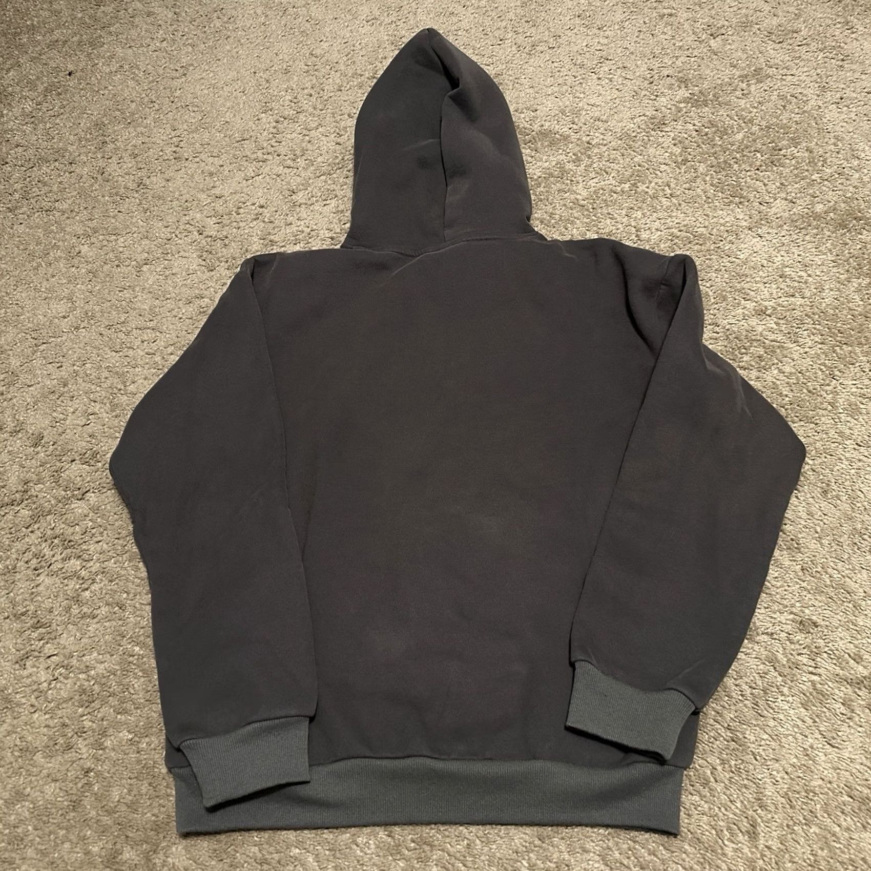 Logo 7 Comfrt Hoodie Mens Large Pullover Fleece Embroidered Logo Gray Size US L / EU 52-54 / 3 - 4 Thumbnail