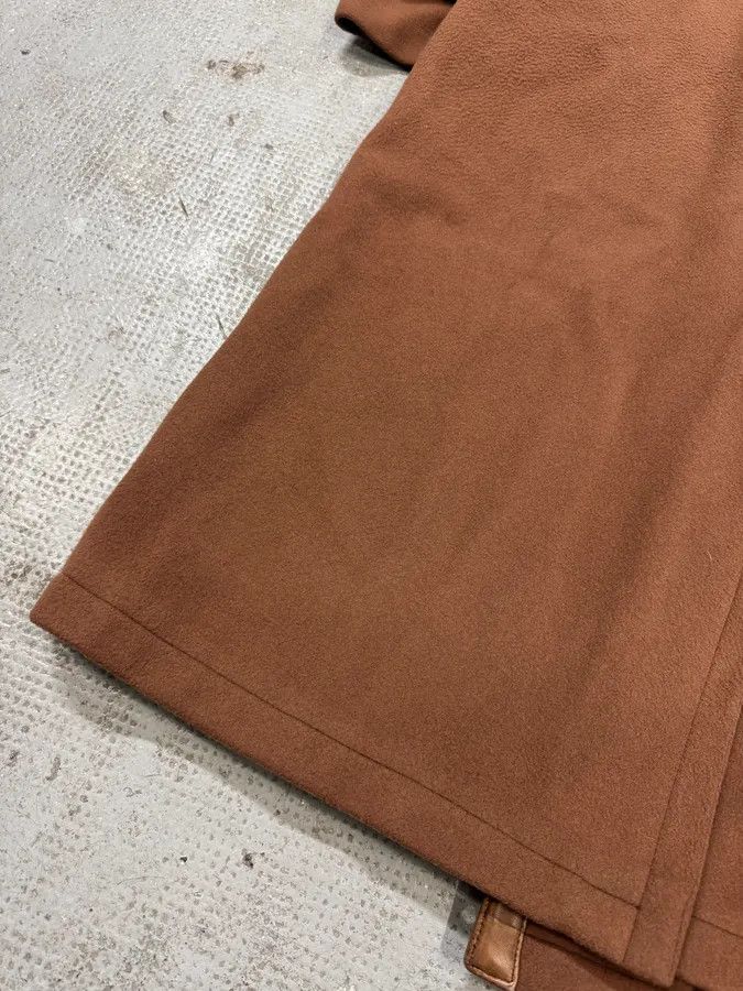 Vintage FW1988 Gianni Versace Camel Wool Trench Coat Size US XL / EU 56 / 4 - 8 Thumbnail