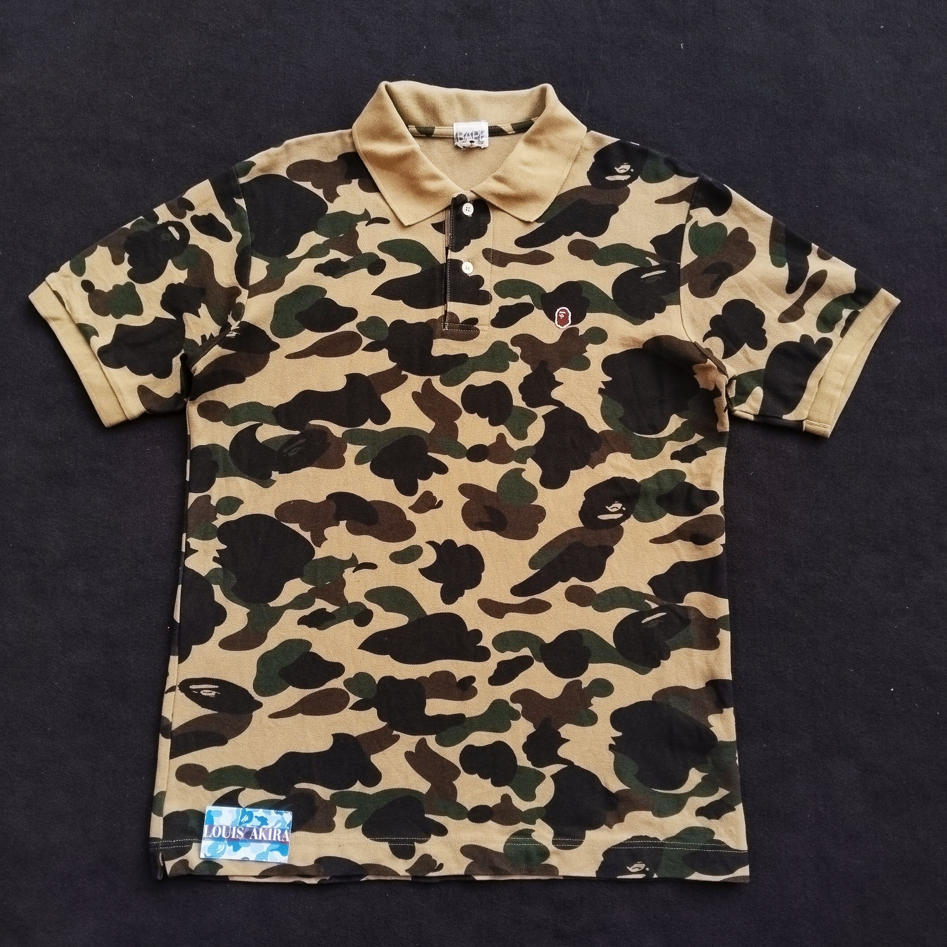 Bape 2006 Bape Camo Polo Size US M / EU 48-50 / 2 - 1 Thumbnail