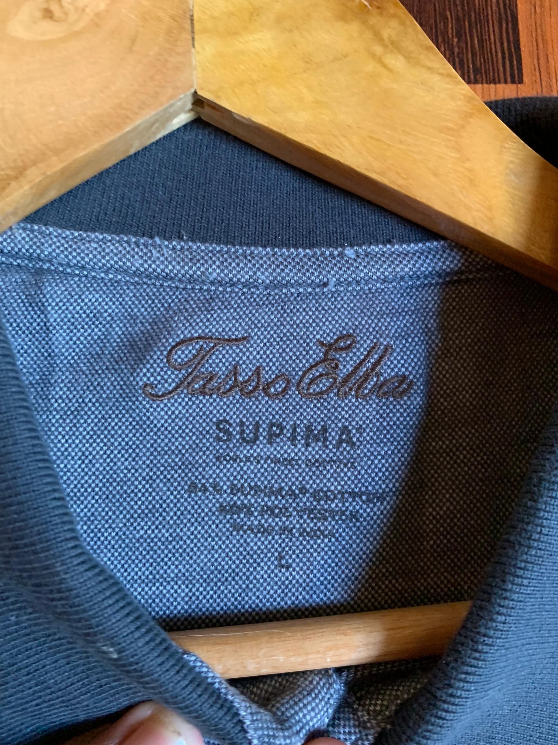 Tasso Elba Tasso Elba Supima Cotton Button Shirt Men's L Size US L / EU 52-54 / 3 - 2 Thumbnail