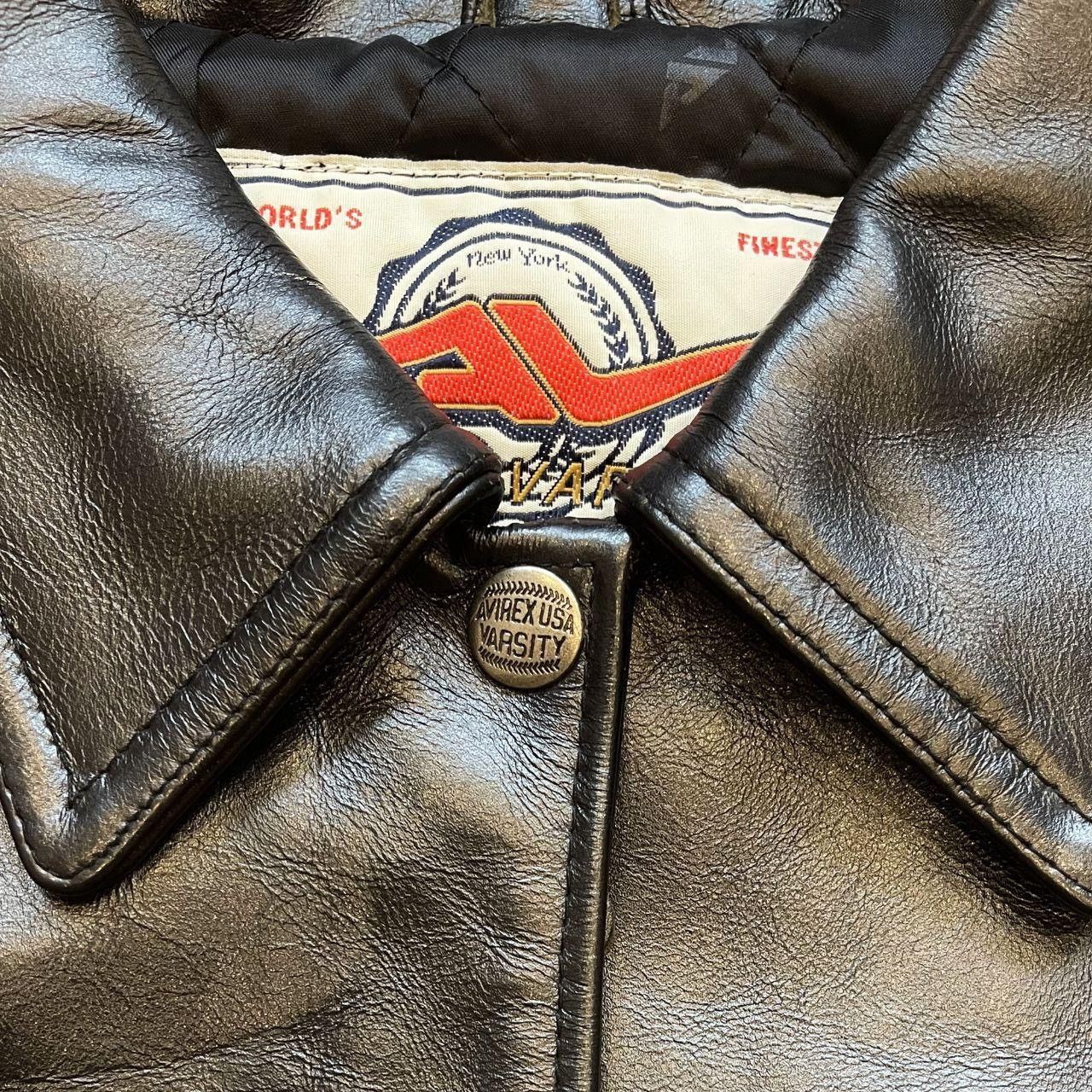 Avirex Avirex Leather Varsity Jacket Size XS / US 0-2 / IT 36-38 - 3 Thumbnail
