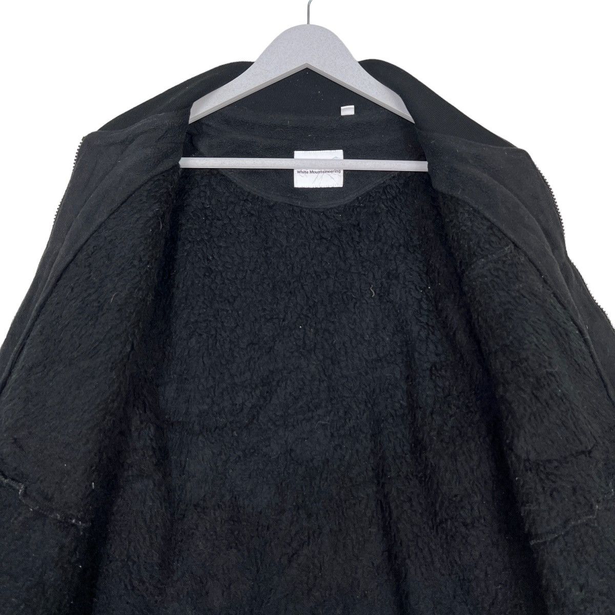 White Mountaineering WHITE MOUNTAINEERING FLEECE BOMBER STYLE JACKET Size US M / EU 48-50 / 2 - 12 Thumbnail
