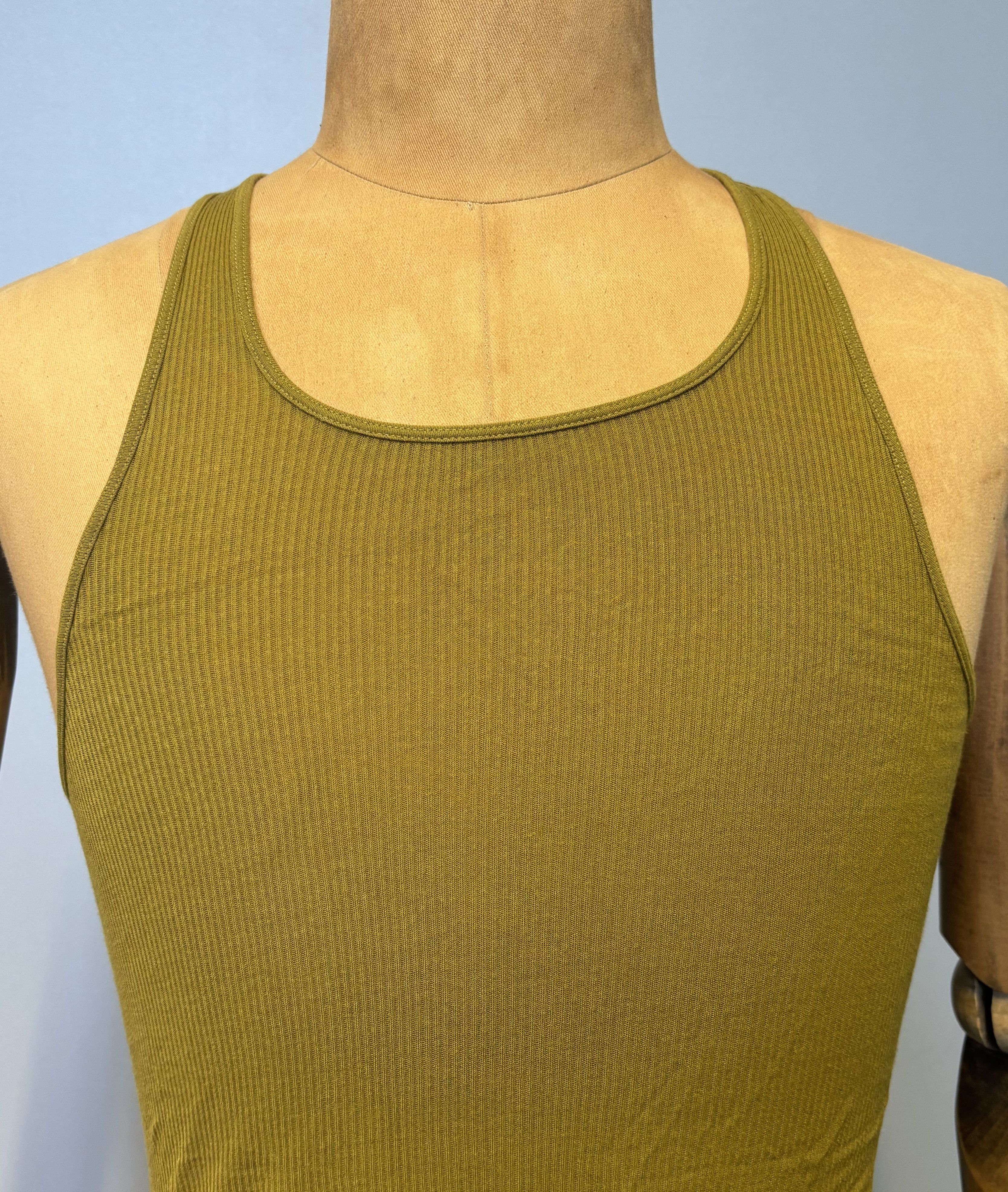 Rick Owens Tank Top Fogachine RU01B1150-RC Size US XXL / EU 58 / 5 - 3 Thumbnail