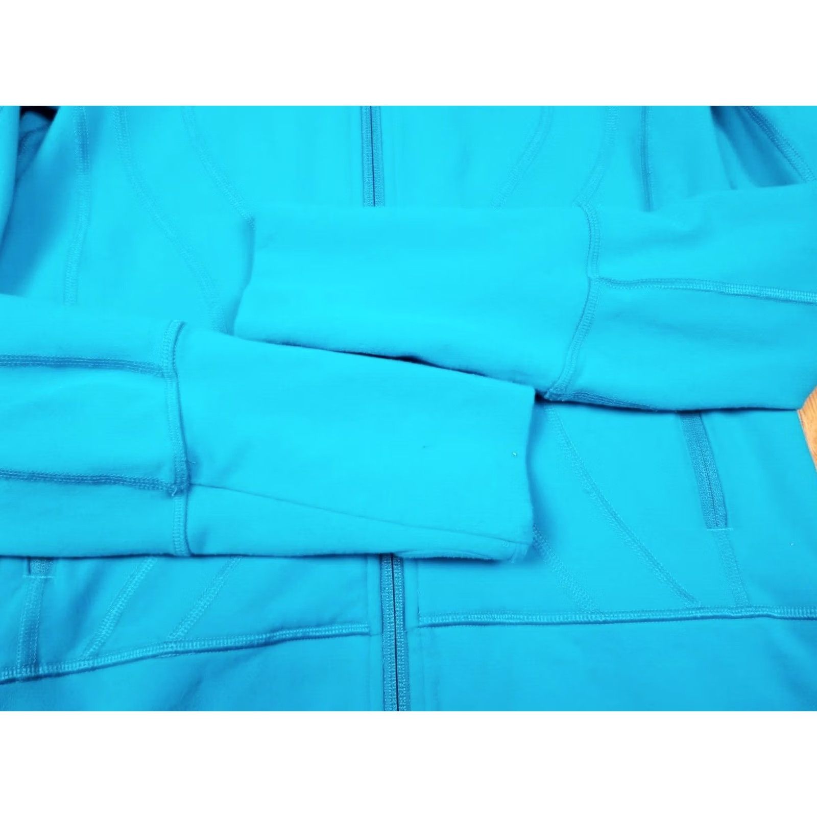 Lululemon LULULEMON DEFINE JACKET WOMEN'S SZ 8 USED BLUE Full Zip Canvas Jacket Size M / US 6-8 / IT 42-44 - 5 Thumbnail