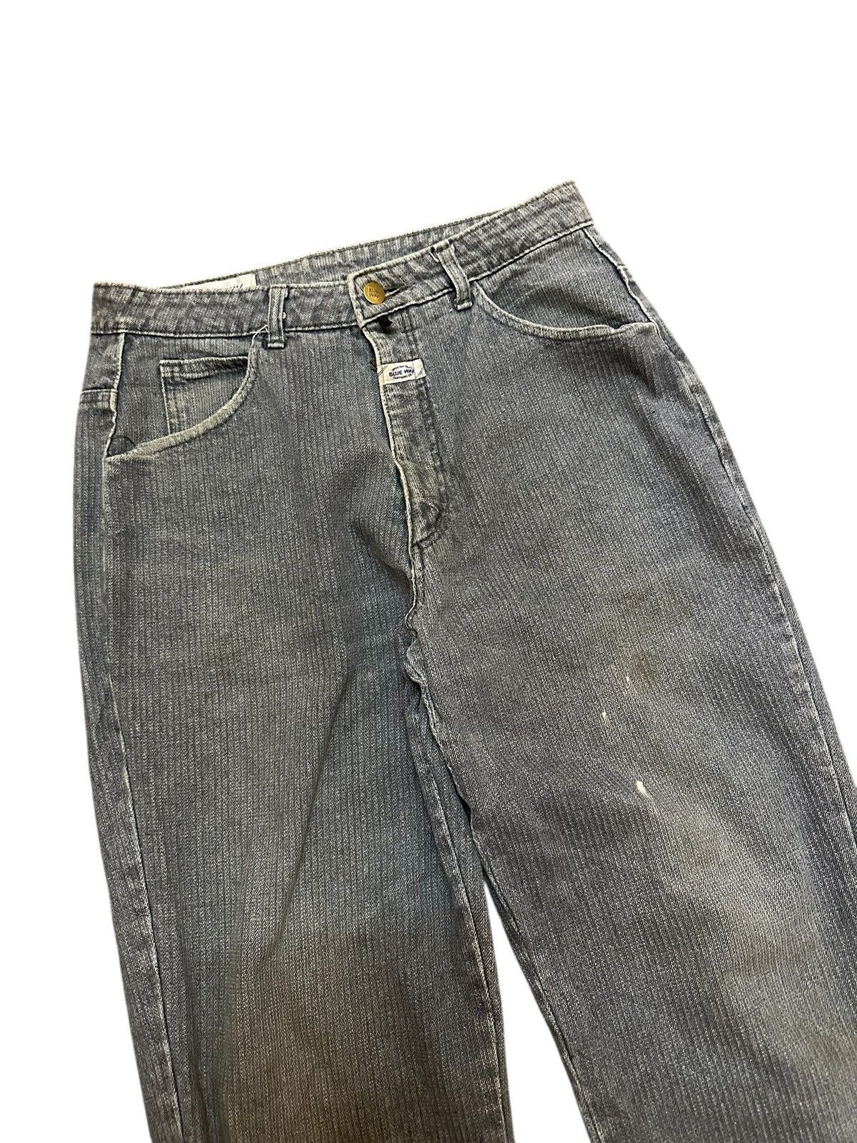 Japanese Brand vintage blueway denim Size US 30 / EU 46 - 2 Thumbnail
