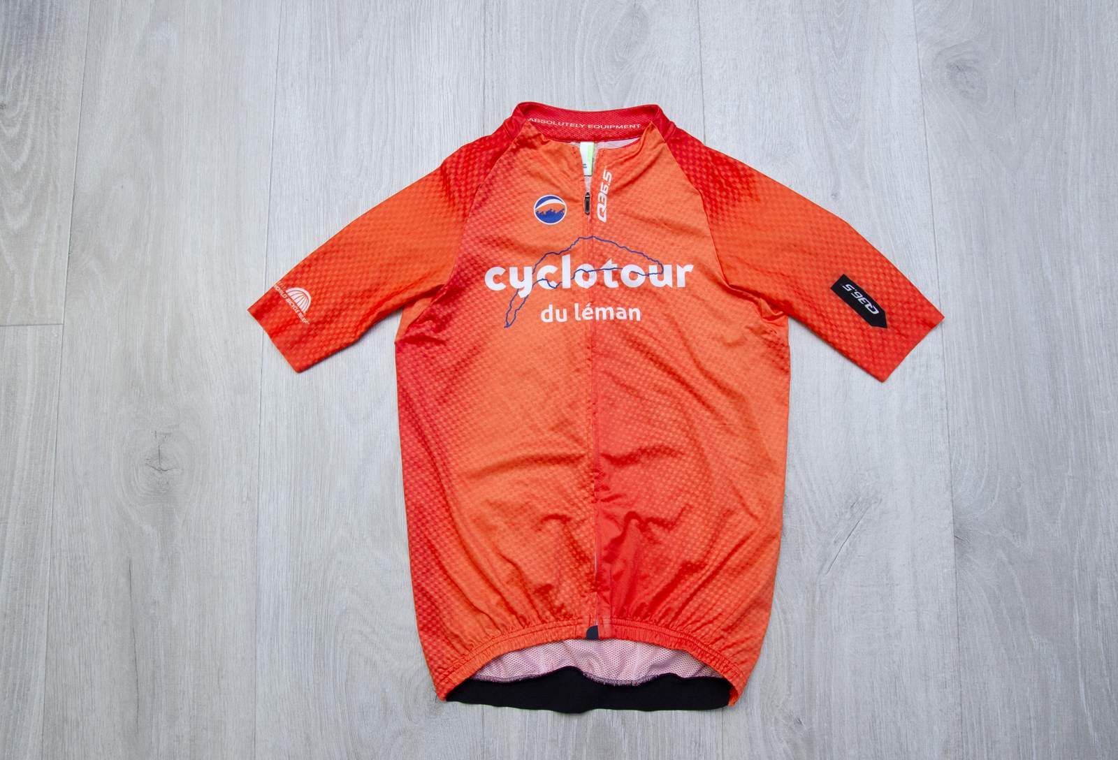 Other Men's Cycling Jersey Q36.5 Cyclotour Du Leman Orange Size US M / EU 48-50 / 2 - 1 Thumbnail