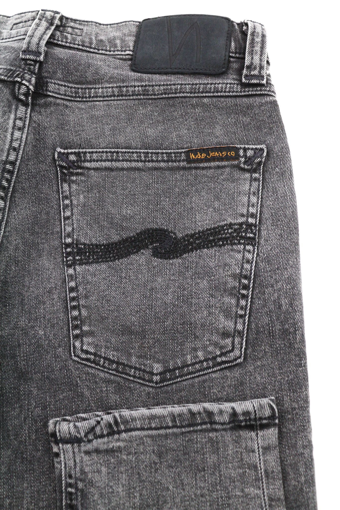 Nudie Jeans PILE LED W28/L30 Grey Marble Organic Skinny Washed 81904 Size US 28 / EU 44 - 5 Thumbnail