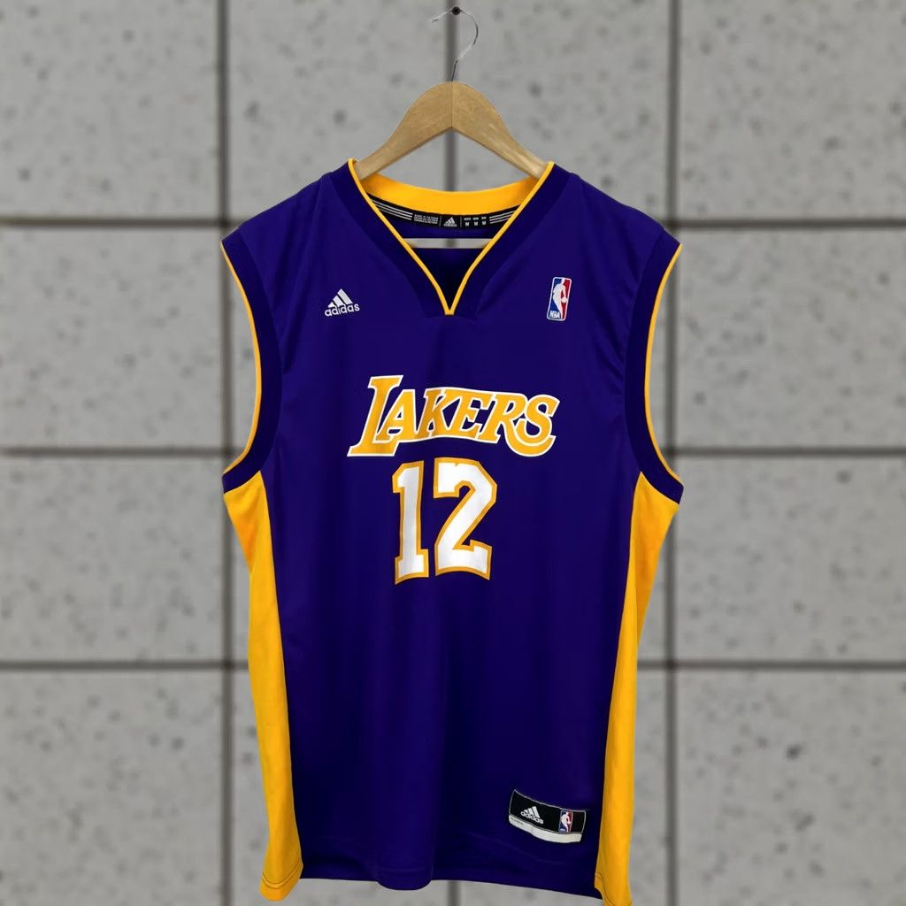 Adidas adidas Lakers Jersey Shirt Sleeveless M Purple 2012-13 Howard #12 Mens T-Shirt Size US M / EU 48-50 / 2 - 1 Thumbnail
