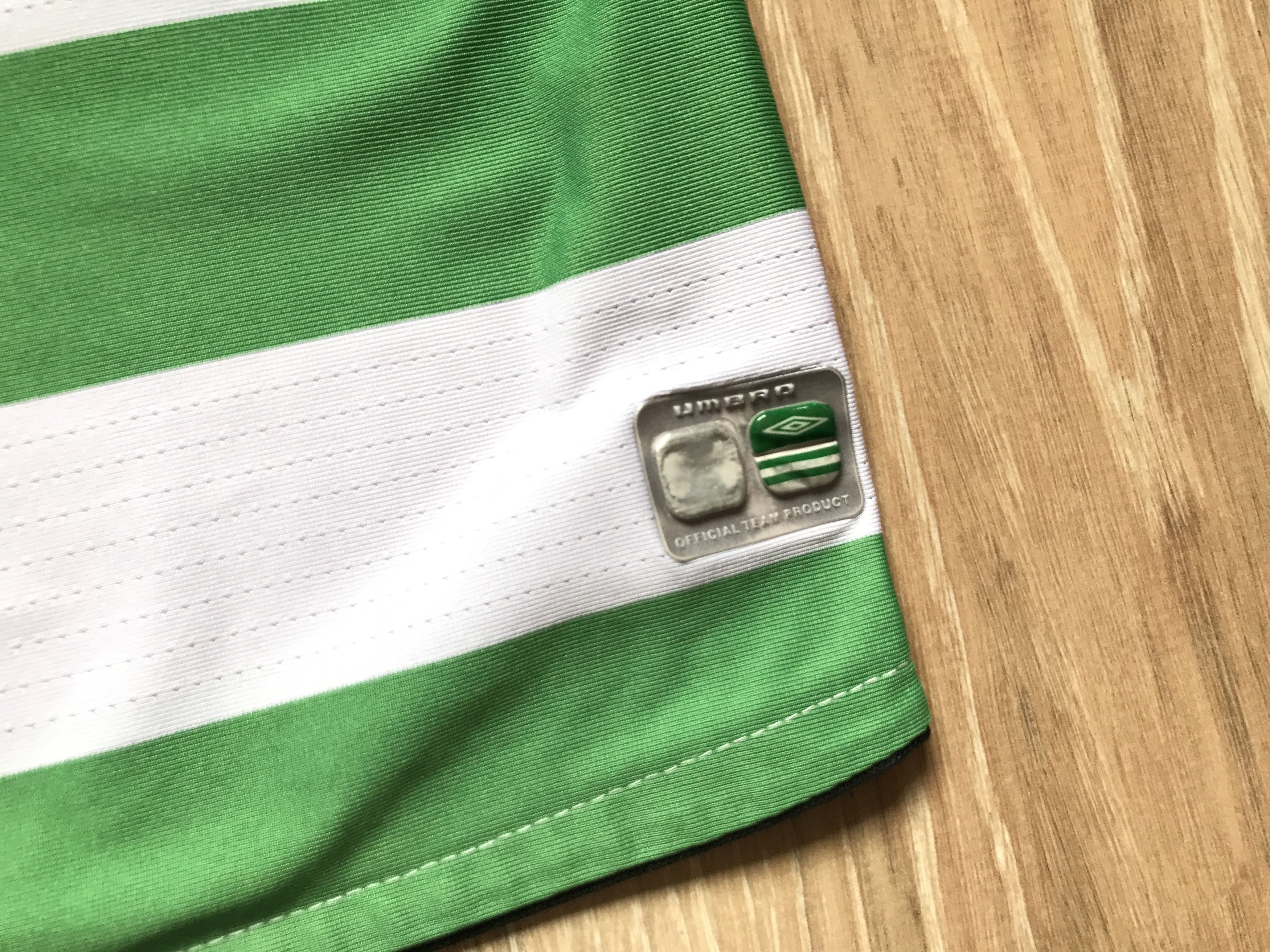 Umbro Vintage Umbro Celtic Home Shirt 2004-2006 Size US S / EU 44-46 / 1 - 7 Thumbnail