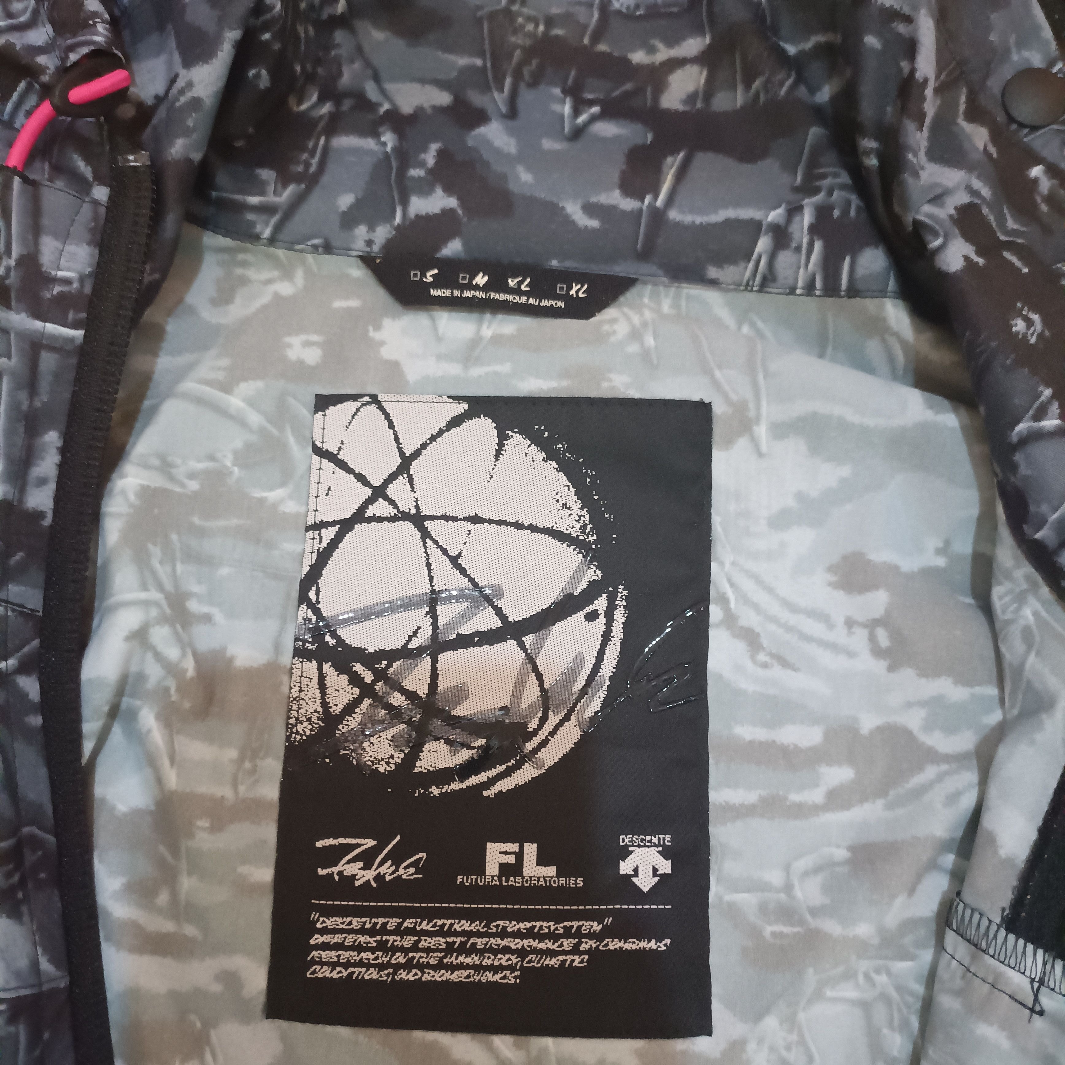 Futura Futura Laboratories X Descente Running Gorpcore Camoflag Size US L / EU 52-54 / 3 - 11 Thumbnail