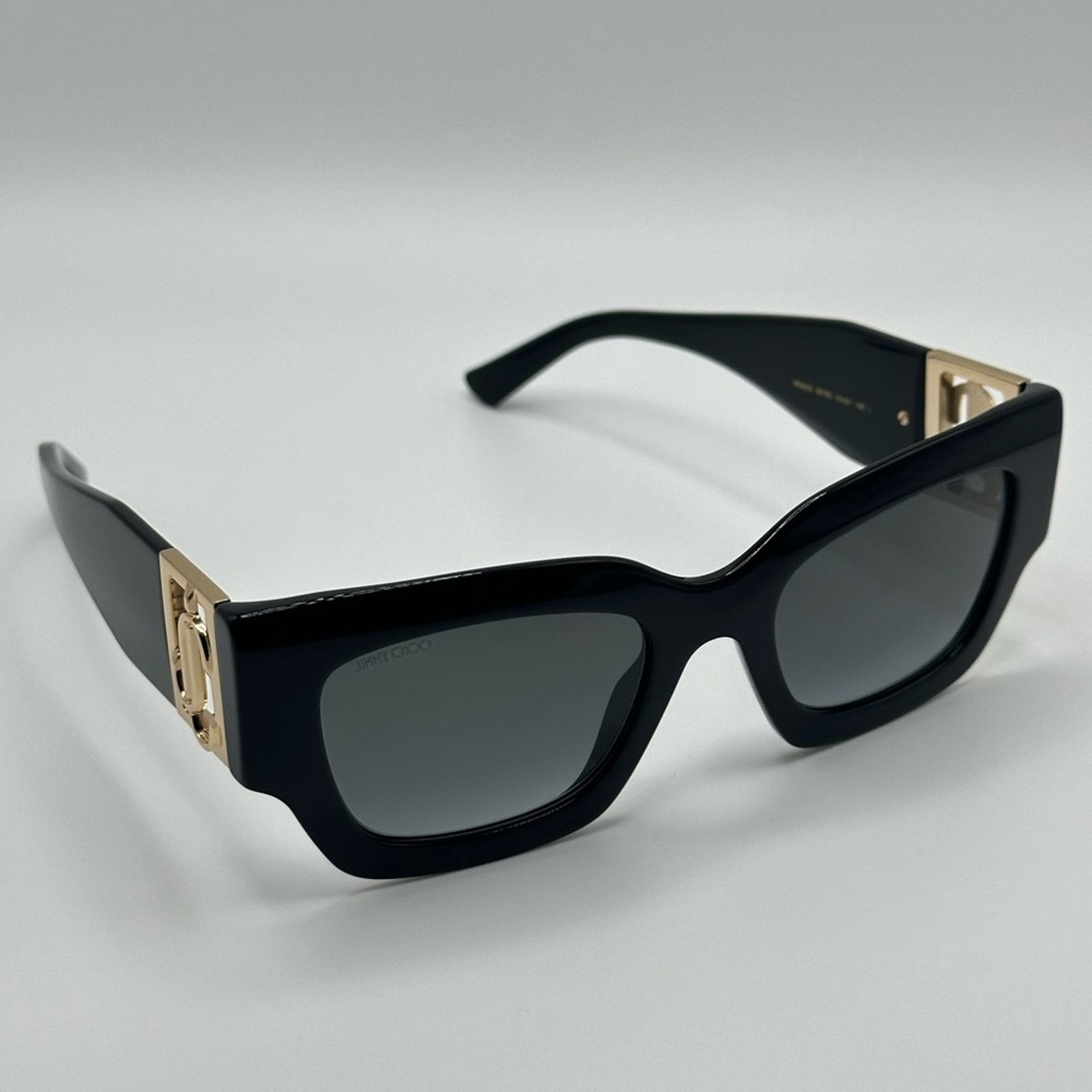 Jimmy Choo BRAND NEW JIMMY CHOO NENA/S 807 Black Women Sunglasses Size ONE SIZE - 7 Thumbnail