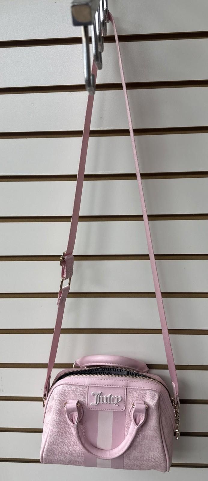 Juicy Couture Jeans Juicy Couture Powder Pink Satchel Shoulder Bag Size ONE SIZE - 1 Thumbnail