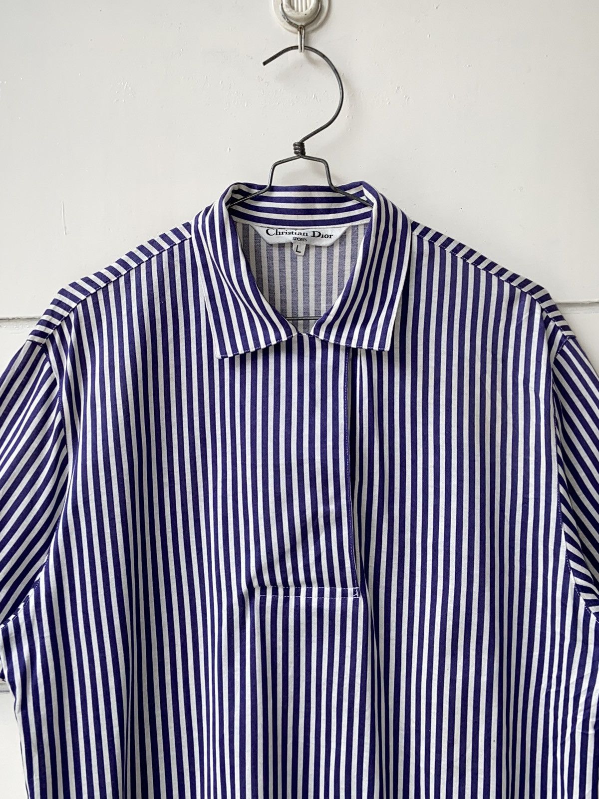 Christian Dior Monsieur × Dior CHRISTIAN DIOR SPORTS Striped Shirt Size S / US 4 / IT 40 - 3 Thumbnail