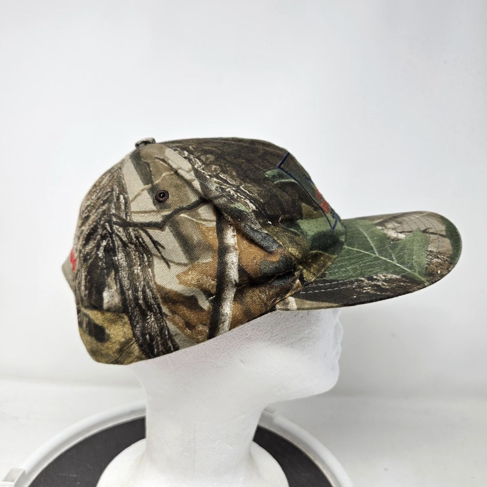 Vintage VINTAGE American Broadhead Company Hat Cap Snap Back Camouflage Camo Sonic Heads Mens Size ONE SIZE - 3 Thumbnail