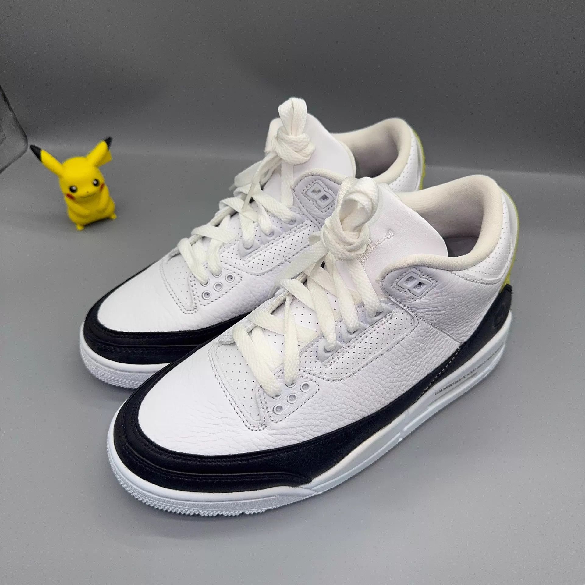 Nike Jordan AJ3 x Fragment Design Black White 38 Size US 5.5 / EU 38 - 1 Thumbnail