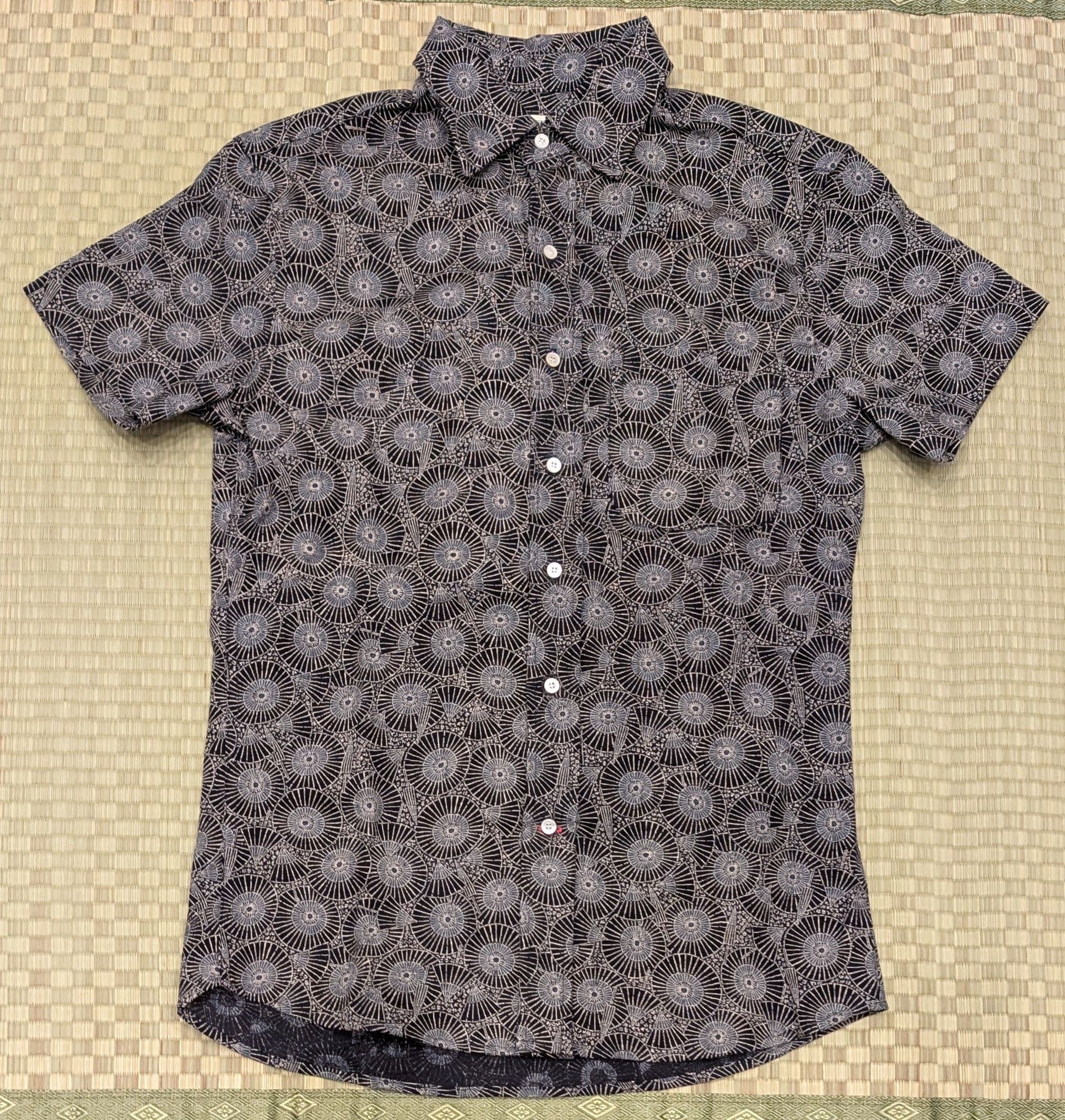 Gustin Gustin Japan Retro Leisure Shirt in Midnight Made in USA Size US S / EU 44-46 / 1 - 1 Thumbnail