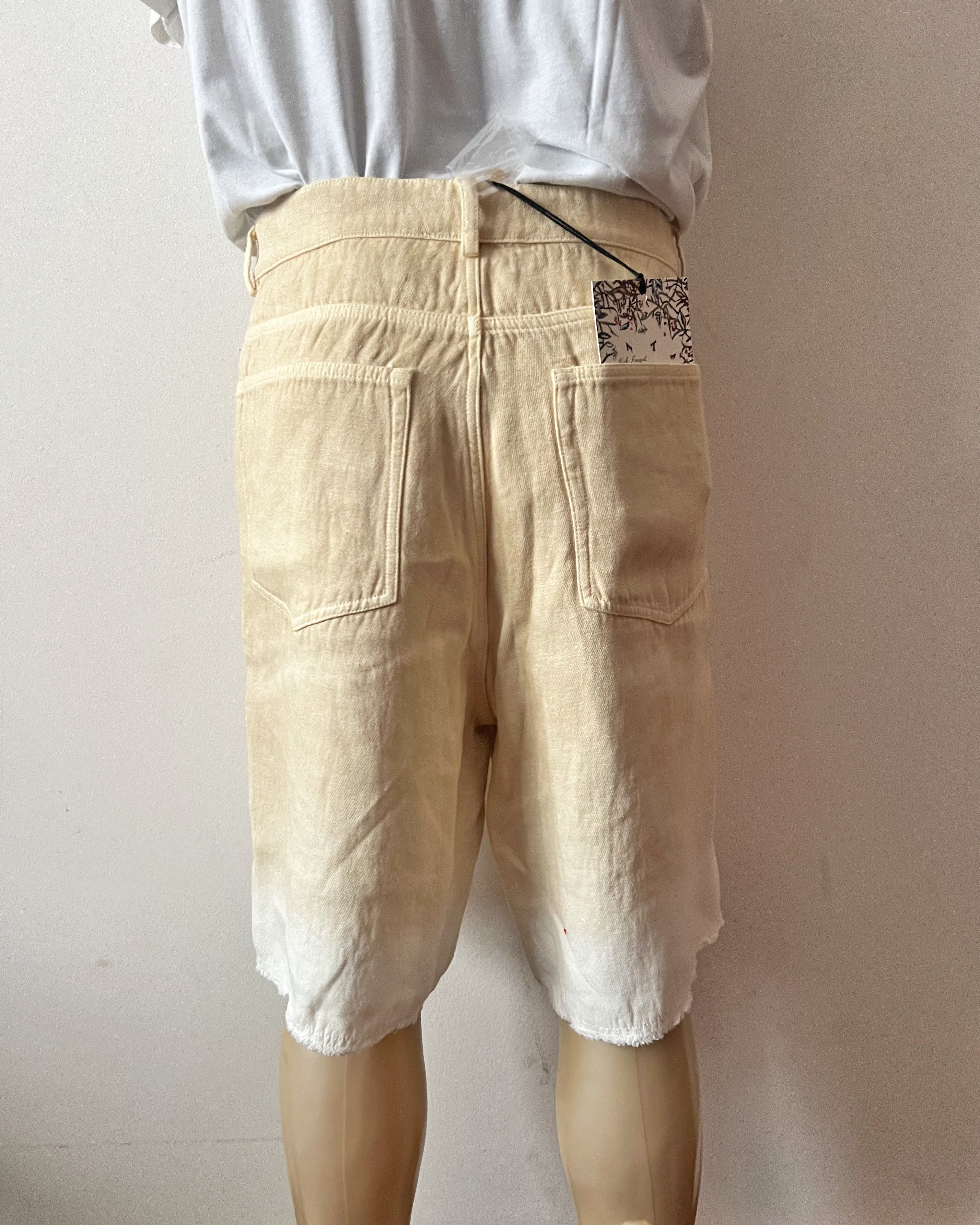 Federico Curradi Bermuda Linen Degradè Size US 34 / EU 50 - 4 Thumbnail