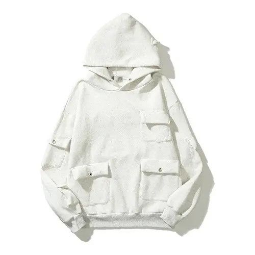 Japanese Brand × Other Oversized streetwear pullover sweatshirt with pockets Size US XL / EU 56 / 4 - 4 Thumbnail