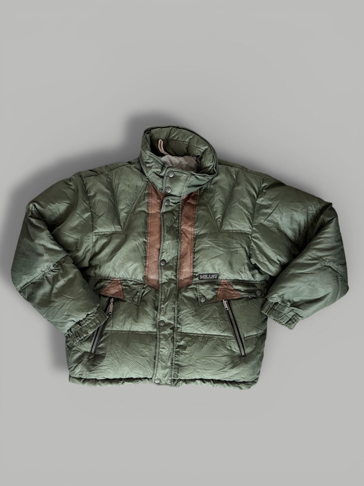 Other Vintage MILLET Made in France Ski Jacket 80s 90s Puffer Size US XXS / EU 40 - 3 Thumbnail