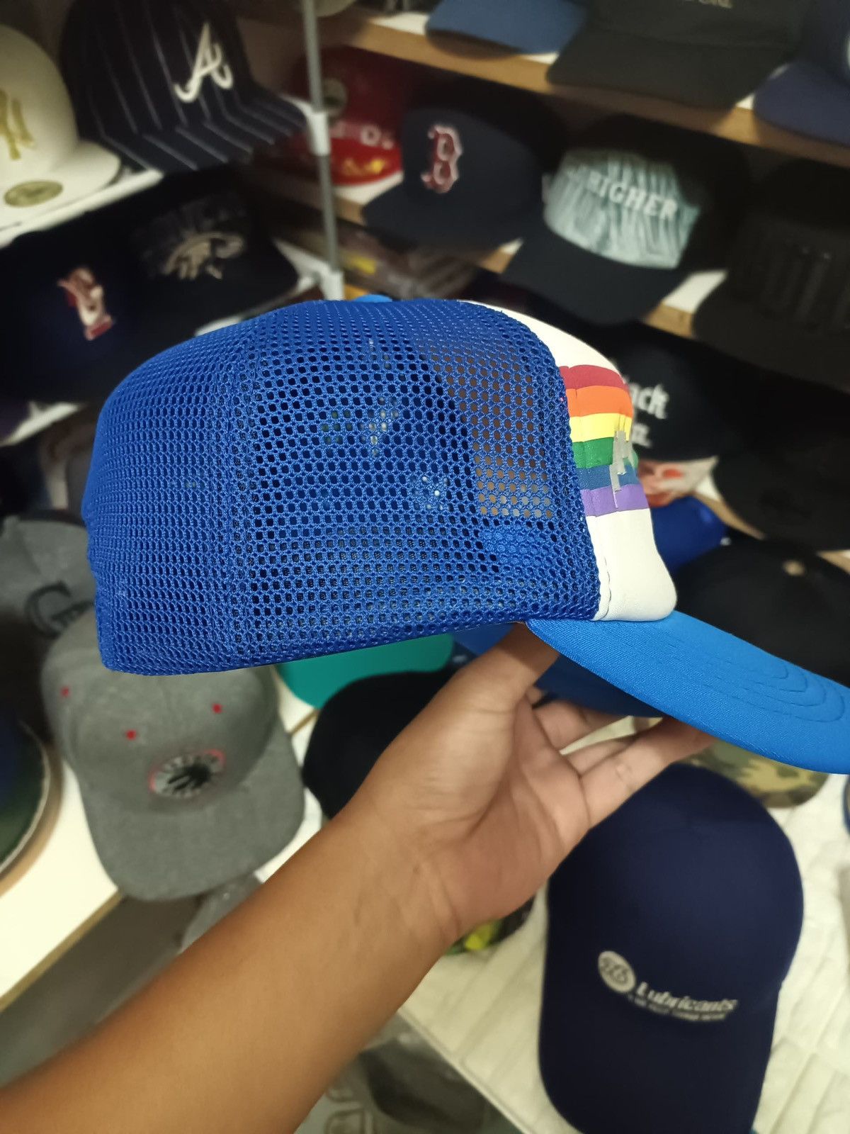Supreme × Vintage Supreme Skyline 2003 Trucker Hat Size ONE SIZE - 2 Thumbnail