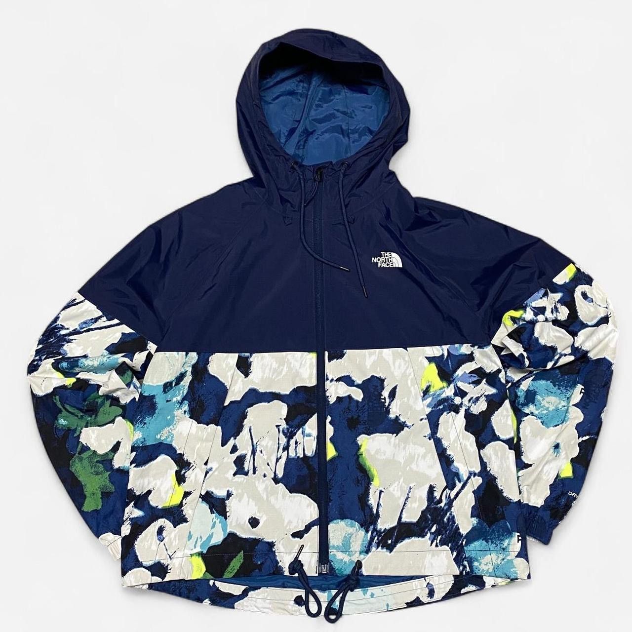 The North Face The north face navy and p white and blue pattern jacket Size S / US 4 / IT 40 - 1 Thumbnail