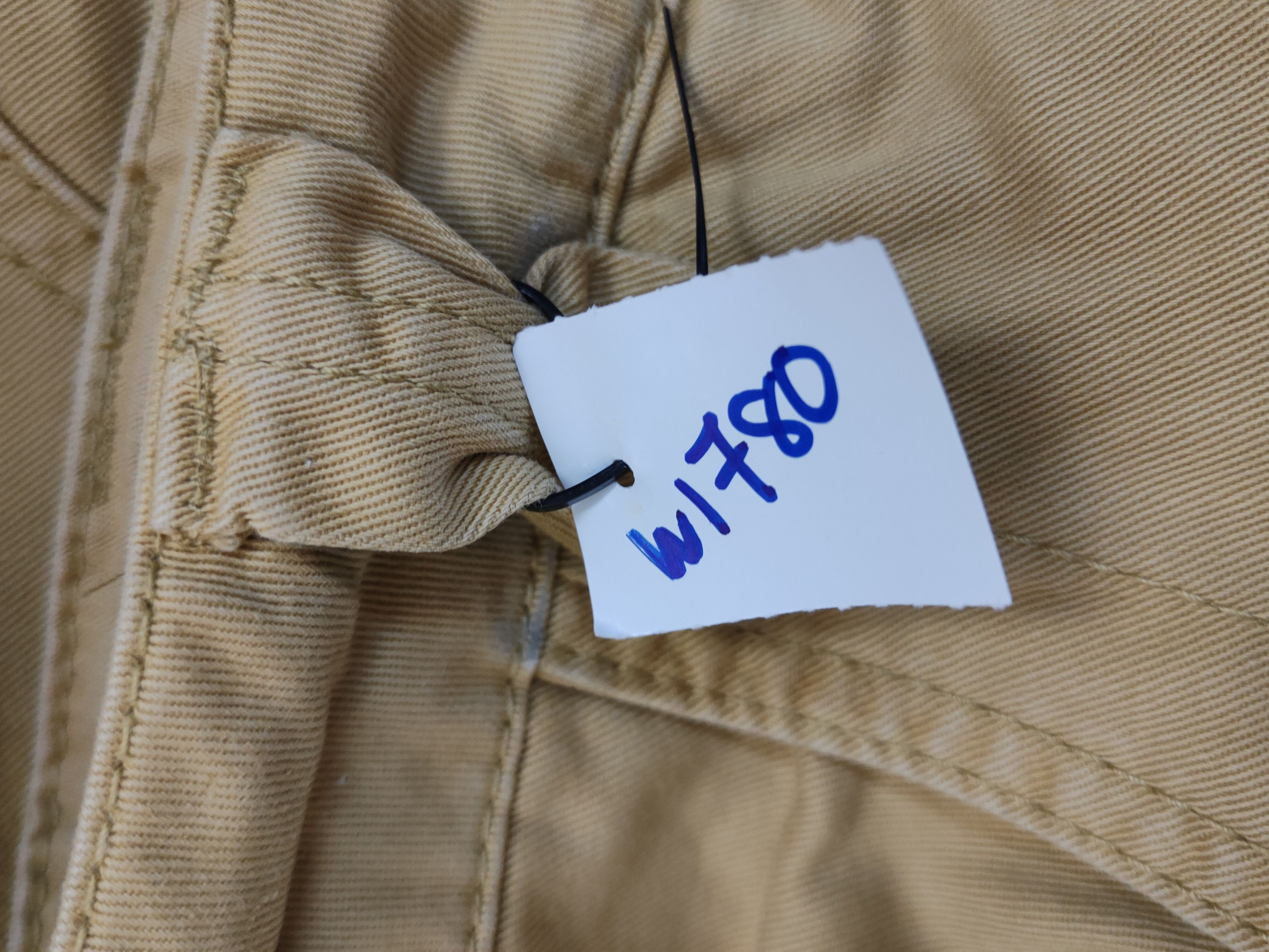 Japanese Brand DL Matchstick Reconstructed Patchwork Cargo Pants #W1780 Size US 35 - 18 Thumbnail