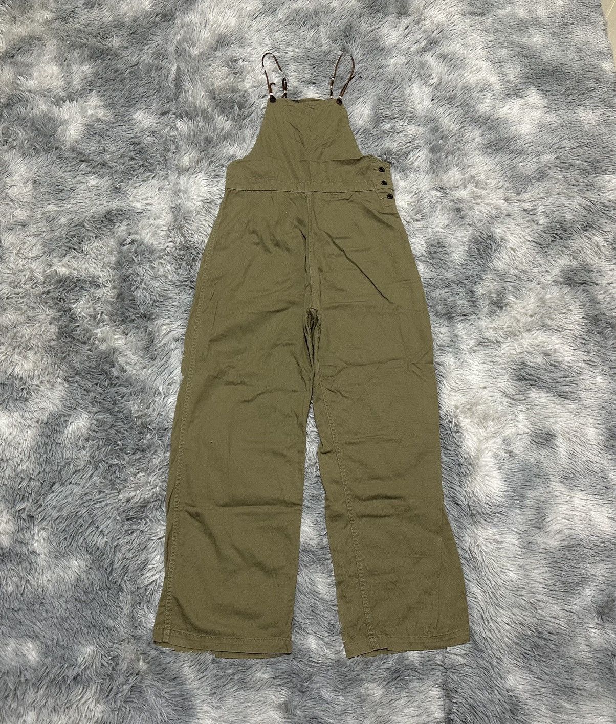 Kapital 🔥Vintage Kapital Overalls Leather Laces Pants Wide Leg Size US 32 / EU 48 - 6 Thumbnail