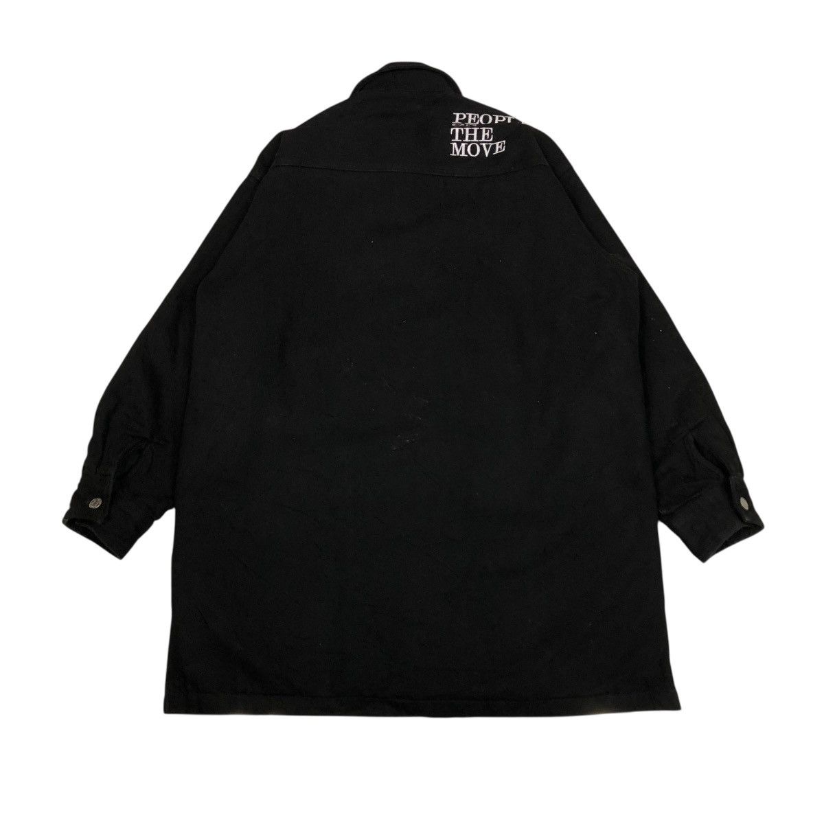 Japanese Brand 🔥RICH BLACK WOOL JACKET SNAP BUTTON KAPPA Size US XS / EU 42 / 0 - 2 Thumbnail