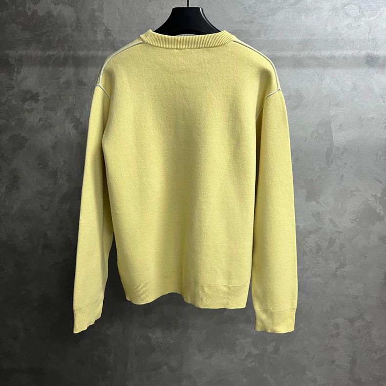 Louis Vuitton Louis Vuitton Beige Shawl Pullover Crew Neck Sweatshirt Size US S / EU 44-46 / 1 - 5 Thumbnail