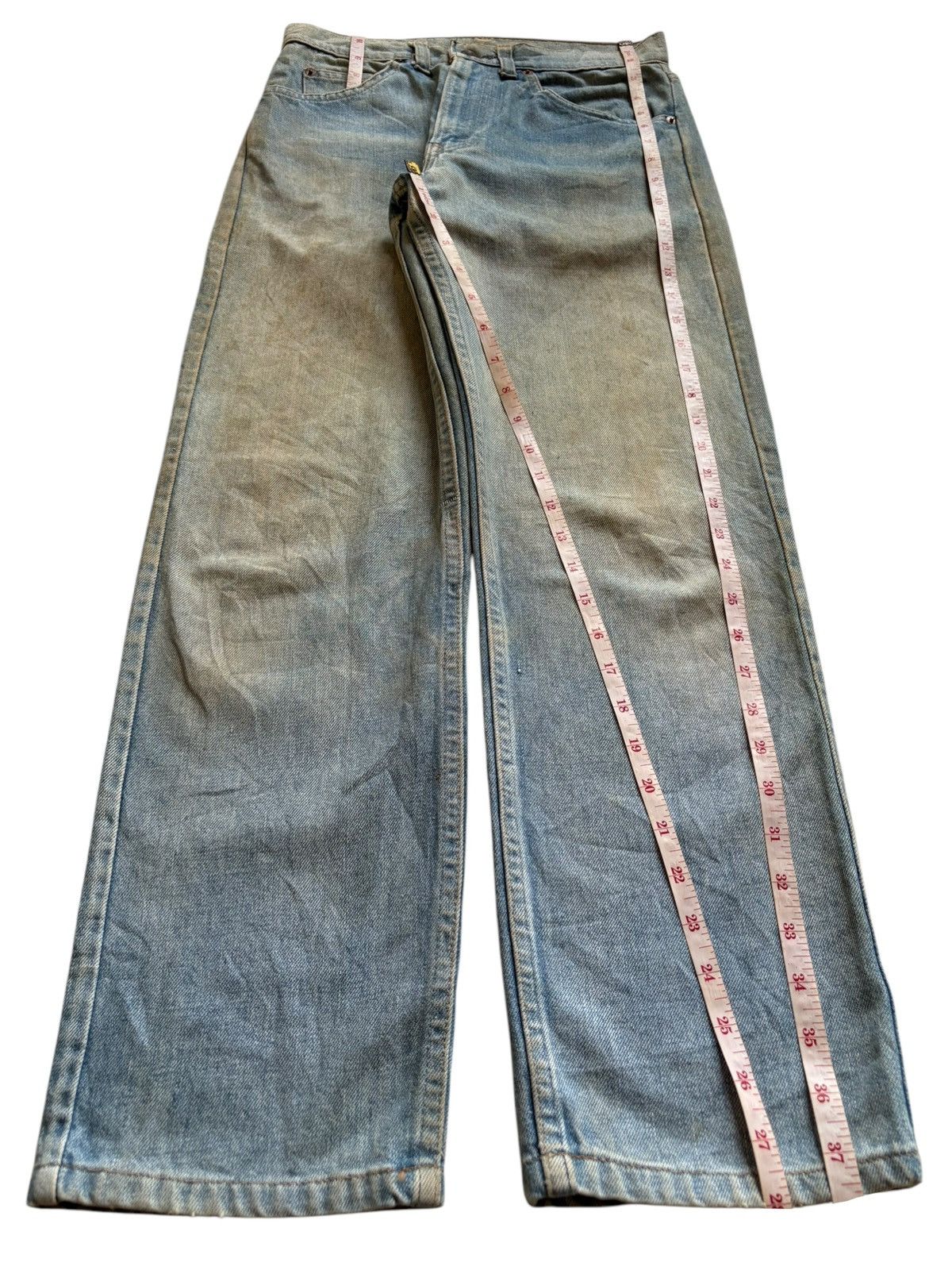 Levi's × Levi's Vintage Clothing Vintage 80s Levis 503 Orange Tab Rusty Mud Wash Jeans Size US 28 / EU 44 - 14 Thumbnail