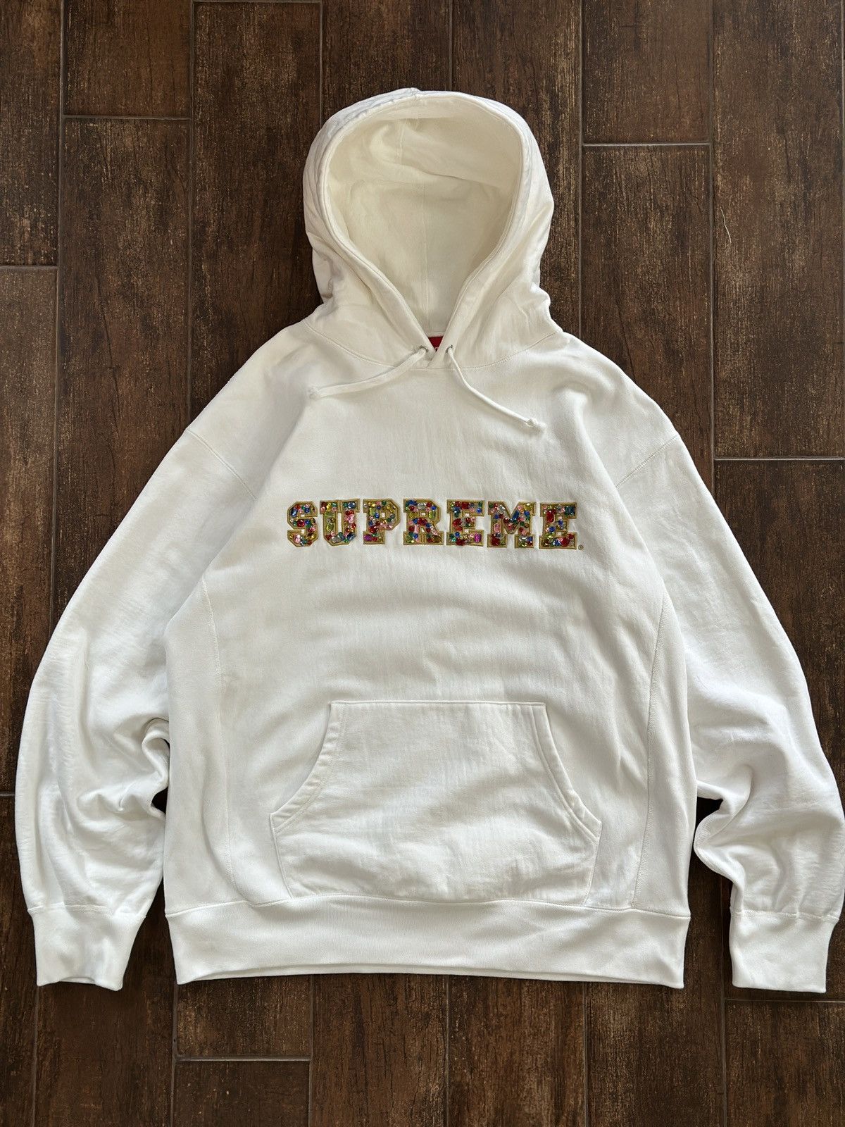 Supreme Supreme Jewels Hoodie (XL) Size US XL / EU 56 / 4 - 1 Thumbnail