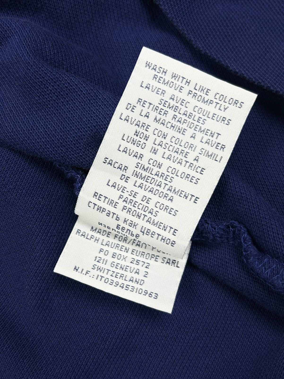 Polo Ralph Lauren × Vintage Vintage Polo Ralph Lauren Polo Shirt Embroidered Logo Y2K Size US M / EU 48-50 / 2 - 9 Thumbnail