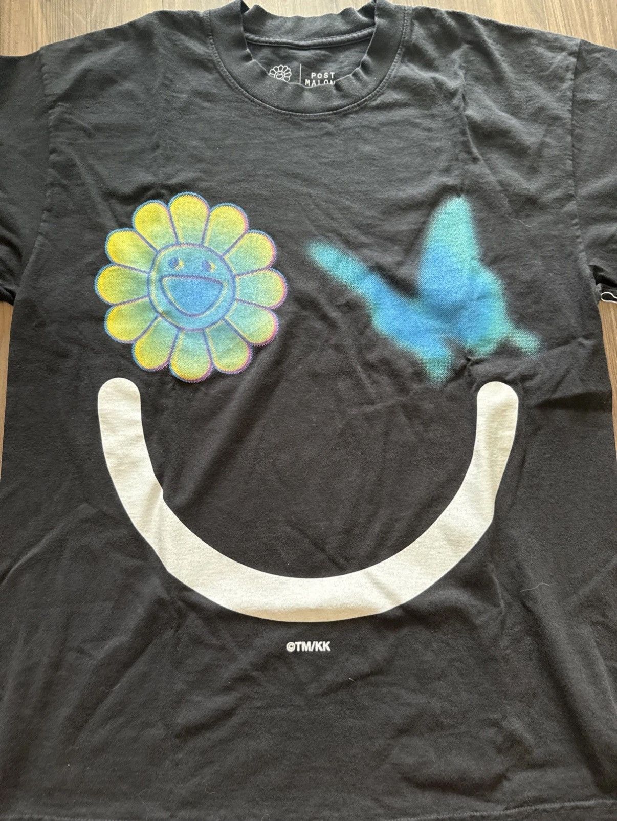 Takashi Murakami Murakami x Post Malone Long Sleeve Shirt Black Size M Size US M / EU 48-50 / 2 - 2 Thumbnail