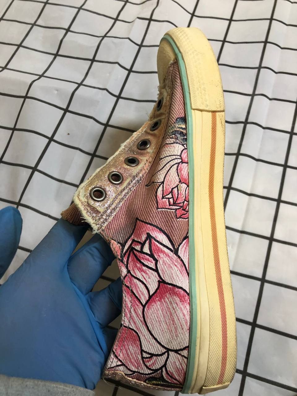 Ed Hardy Ed Hardy Low Top Slip Ons Tiger Sneakers Women's Size US 7 Size US 7 / IT 37 - 13 Thumbnail