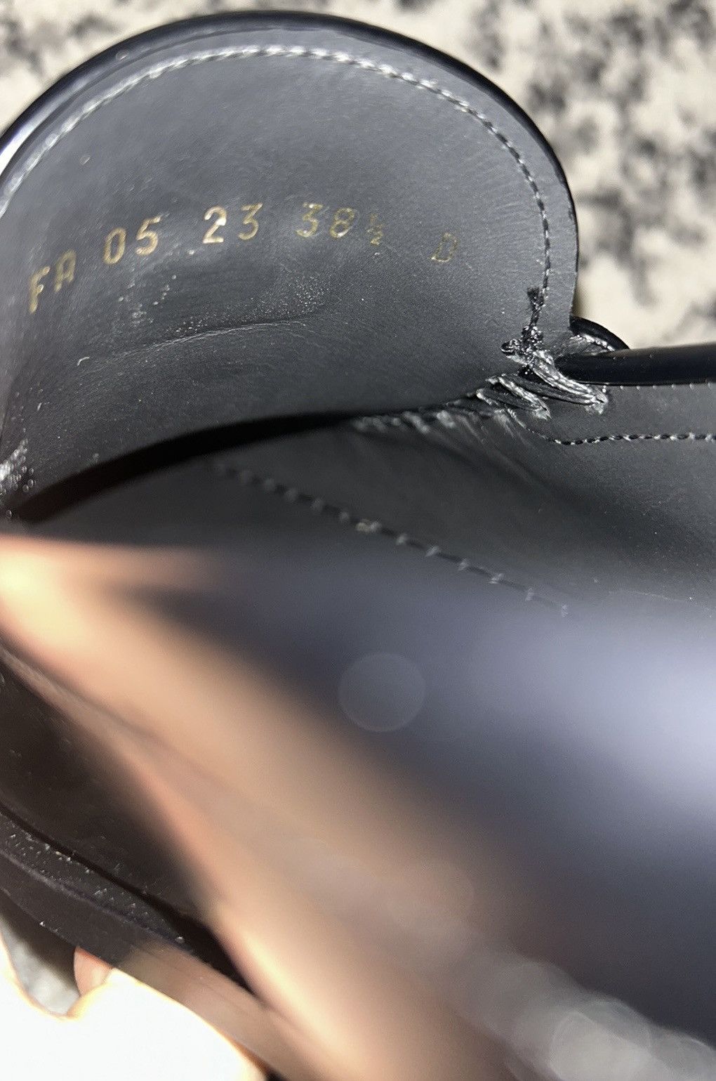 Dior Dear D-Academy Loafers Brushed Calfskin Black size 38.5 Size US 8.5 / IT 38.5 - 6 Thumbnail