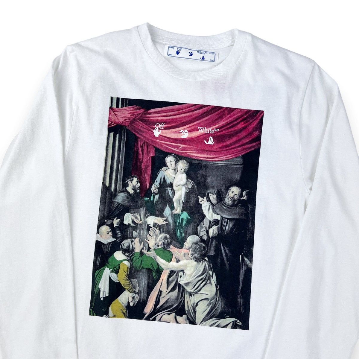 Off-White Off-White Caravaggio Painting Long Sleeve T Shirt Size US XS / EU 42 / 0 - 3 Thumbnail
