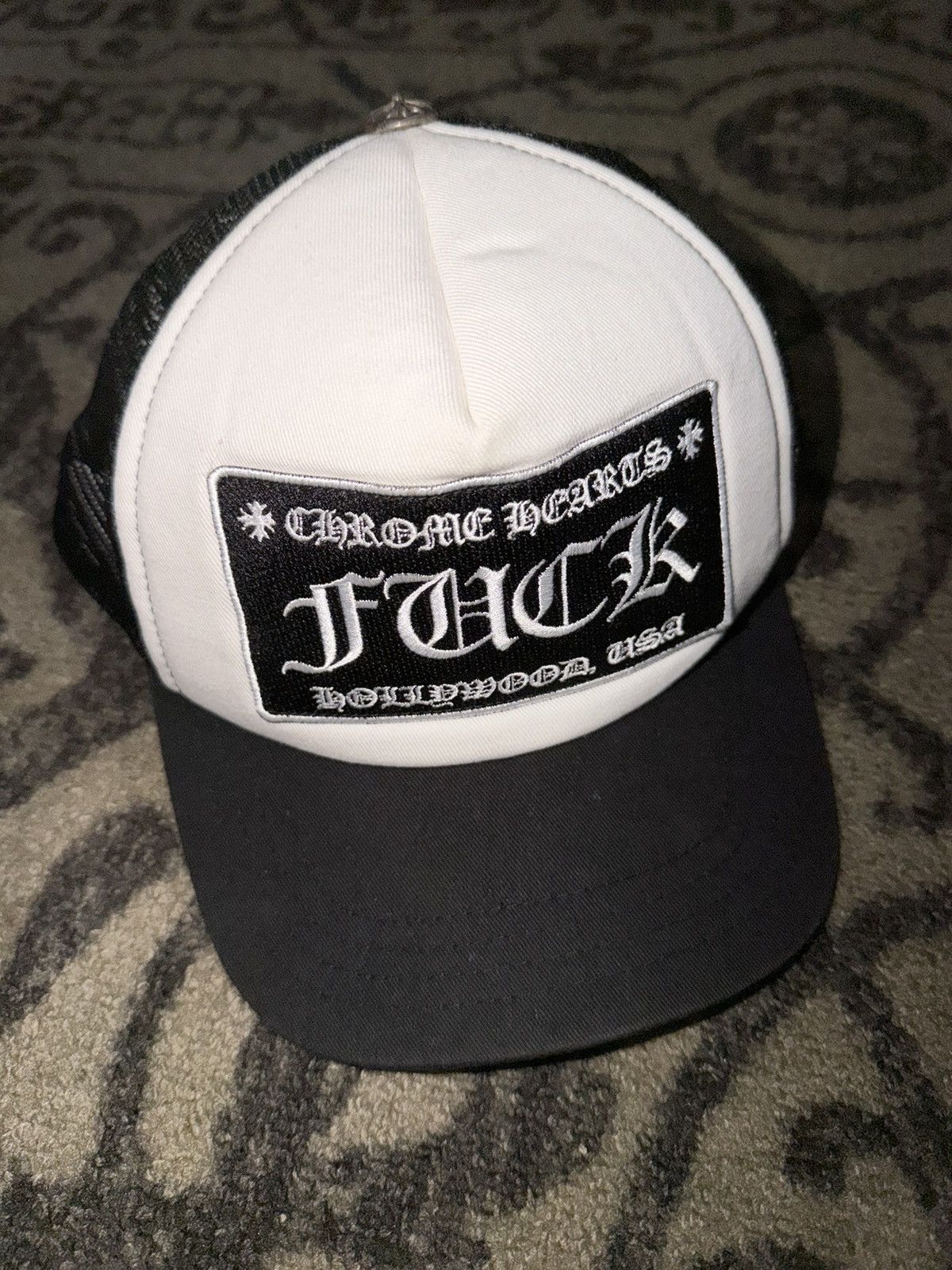 Chrome Hearts ✅ Authenic Chrome Hearts “Fu*k” Trucker Hat Size ONE SIZE - 1 Thumbnail