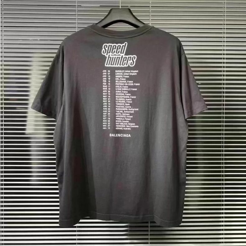 Balenciaga Balenciaga Band portrait short sleeve Size US S / EU 44-46 / 1 - 2 Thumbnail
