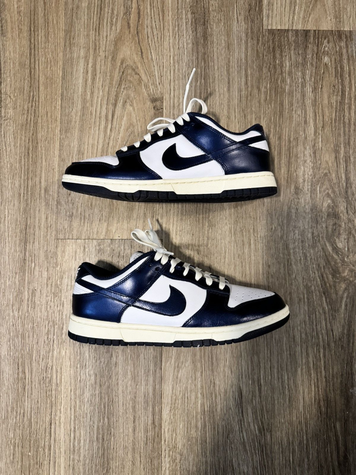 Nike Nike Dunk Low Vintage Navy Size US 8 / EU 41 - 4 Thumbnail