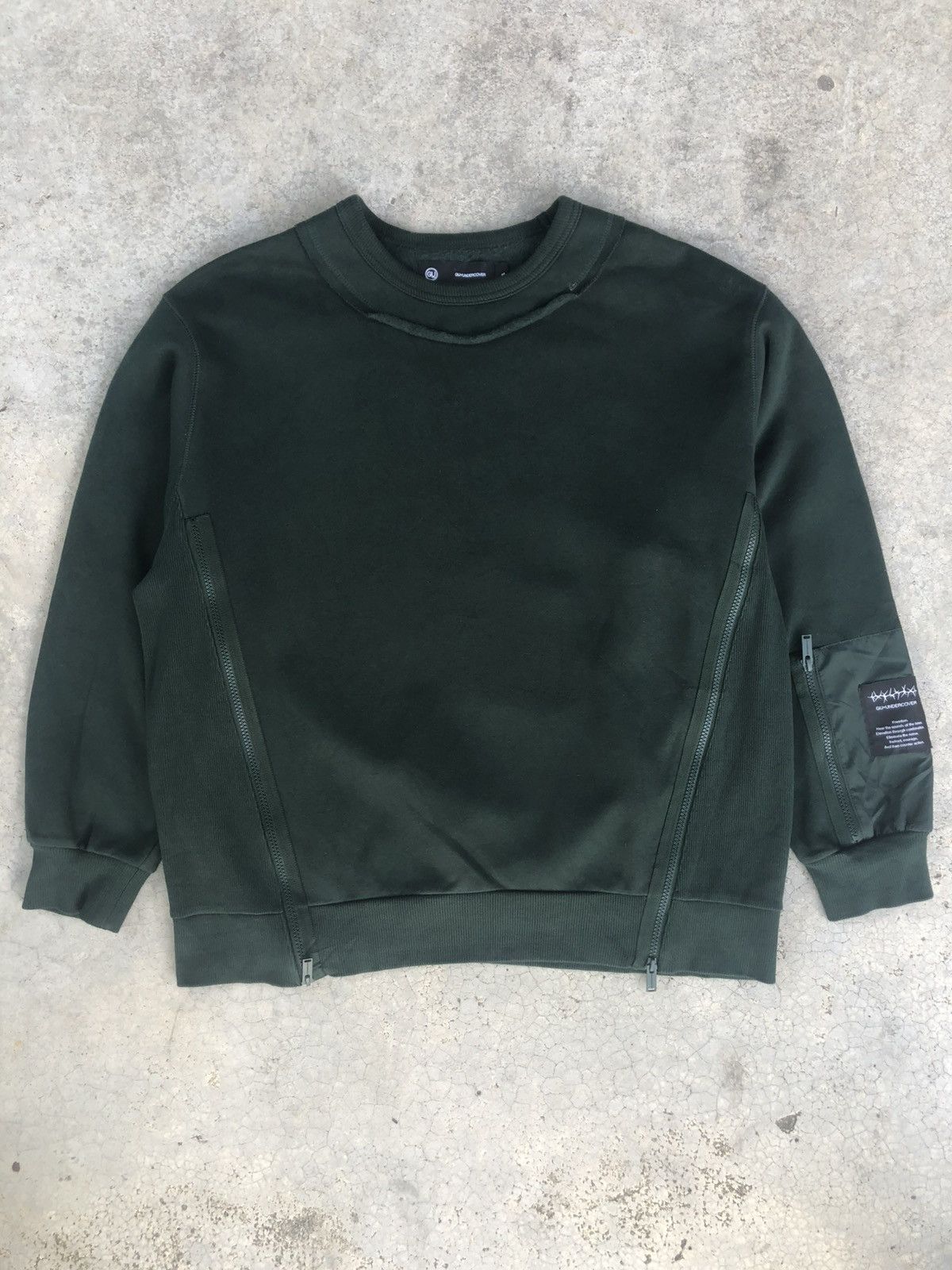 GU × Undercover Undercover x GU Sweatshirt Zipper Size US XL / EU 56 / 4 - 1 Thumbnail