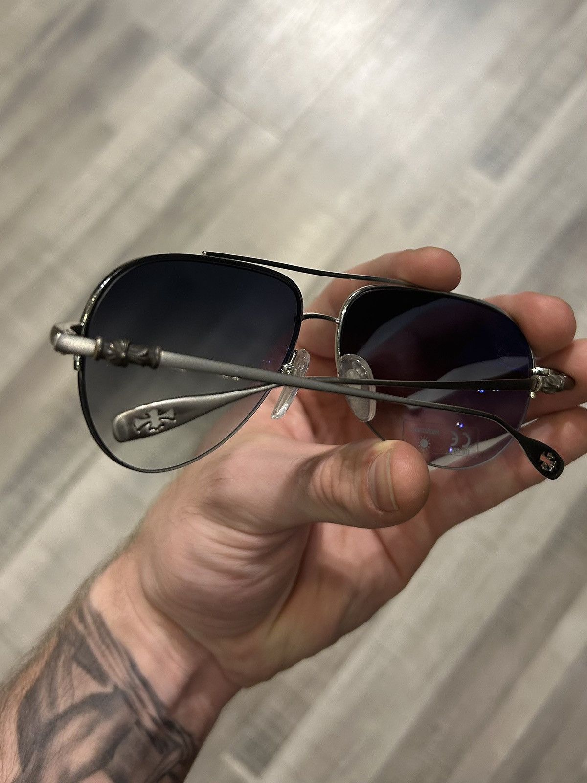 Chrome Hearts Chrome Hearts Stains Sunglasses Size ONE SIZE - 4 Thumbnail