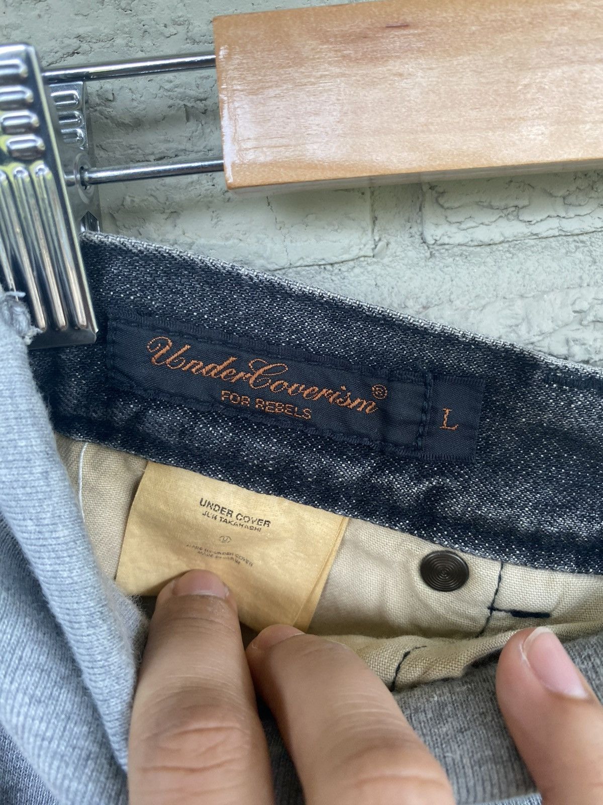 Undercover Undercover Rebelgods Hybrid Denim Size US 33 - 9 Thumbnail
