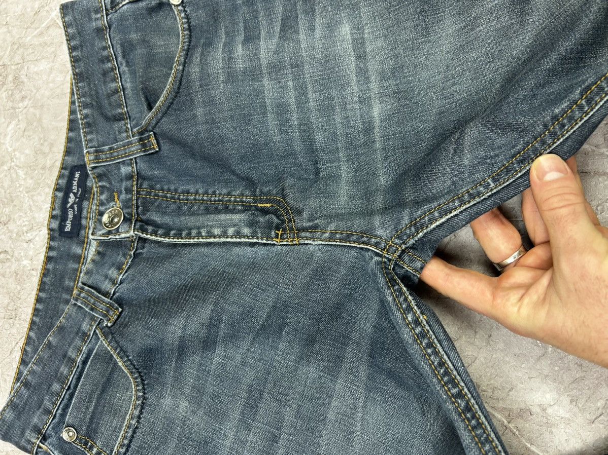 Armani Vintage Armani Jeans Big Logo Denim Pants size 32 Size US 32 / EU 48 - 13 Thumbnail